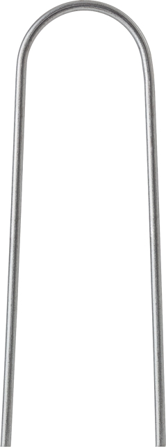 U-förmiger Metallbügel, ideal für Befestigungen und Konstruktionen
