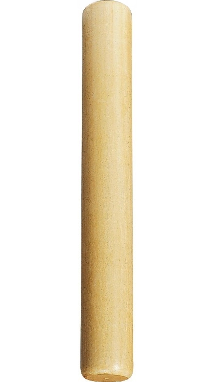 Ein traditionelles Nudelholz aus Holz, perfekt zum Ausrollen von Teig.