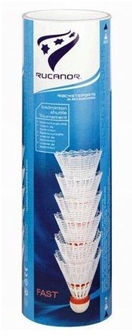 Verpackung mit Rucanor Badminton Federbällen