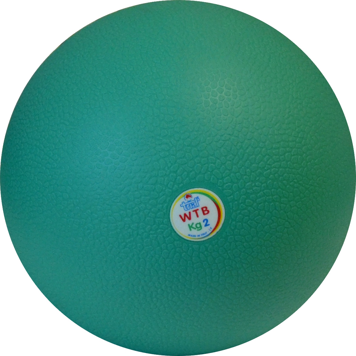 Grüener Gymnastikball, 2 kg für Fitness