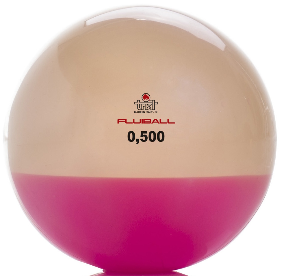 Medizinball mit Füllung, 0.5 kg