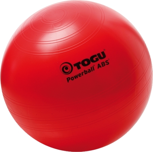 Roter Togu Powerball ABS Gymnastikball mit 65 cm Durchmesser