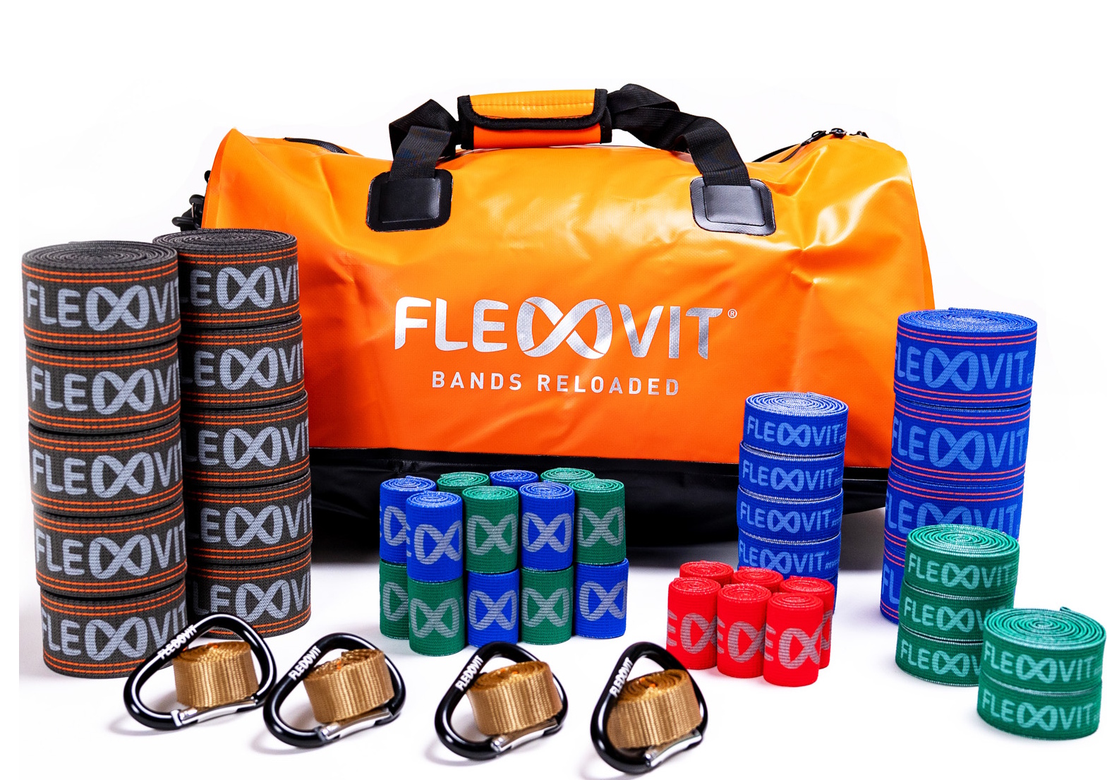 Flexovit Trainingsbänd Farbig mit Tasche
