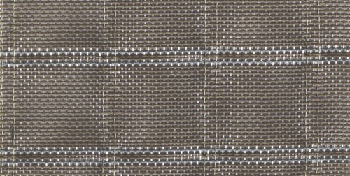 Gewebtes Stoffmuster in quadratischem Design mit beige und braunen Tönen